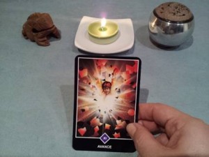 Significado de Cambio en una lectura de Tarot Osho 