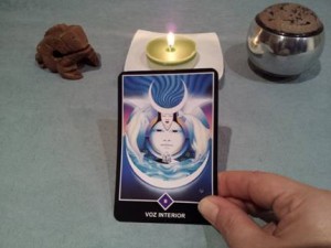 significado de la Voz Interior en el tarot Osho