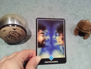Significado de Proyecciones en una lectura de tarot Osho 